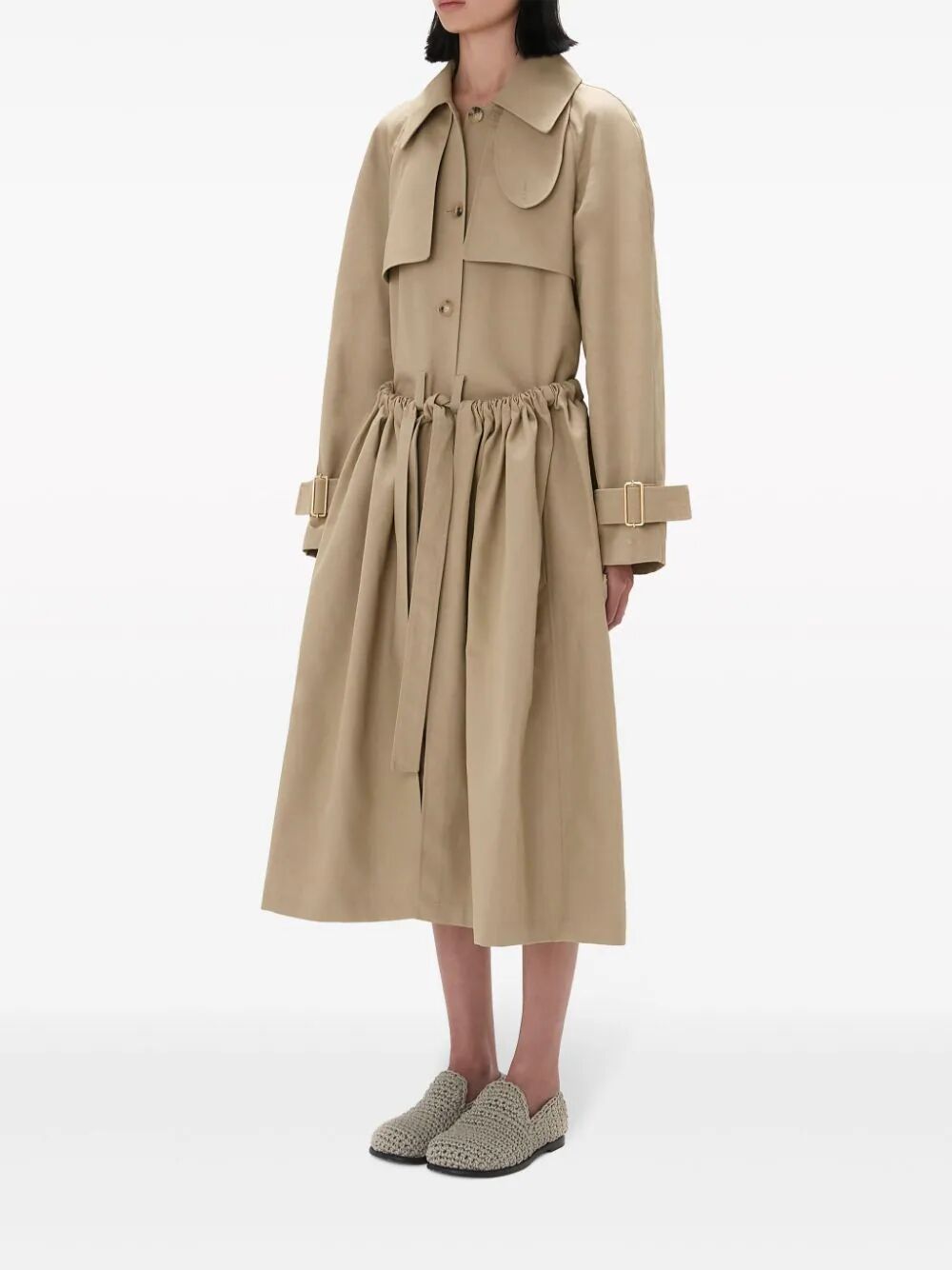 JW ANDERSON-GATHERED WAIST TRENCH COAT-CO0298 PG1529 132