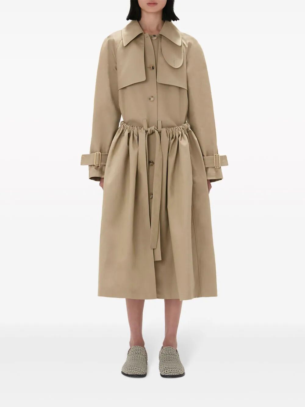 JW ANDERSON-GATHERED WAIST TRENCH COAT-CO0298 PG1529 132