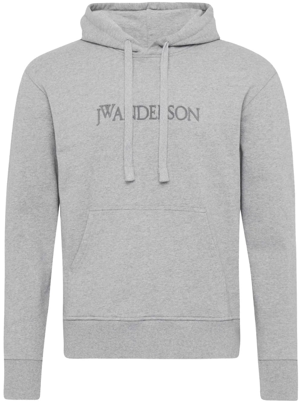 JW ANDERSON-LOGO EMBROIDERY HOODIE-