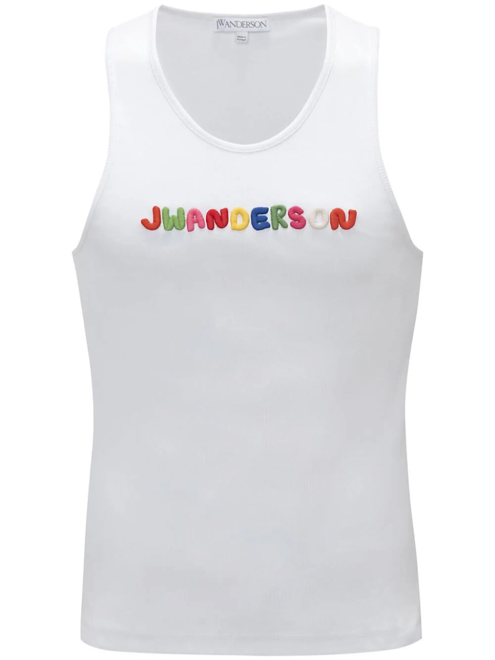 JW ANDERSON-LOGO EMBROIDERY VEST-JO0215 PG1512 1