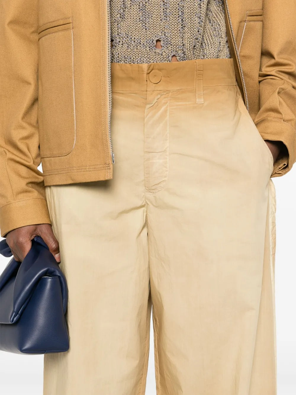 JW ANDERSON-ombré-effect trousers-