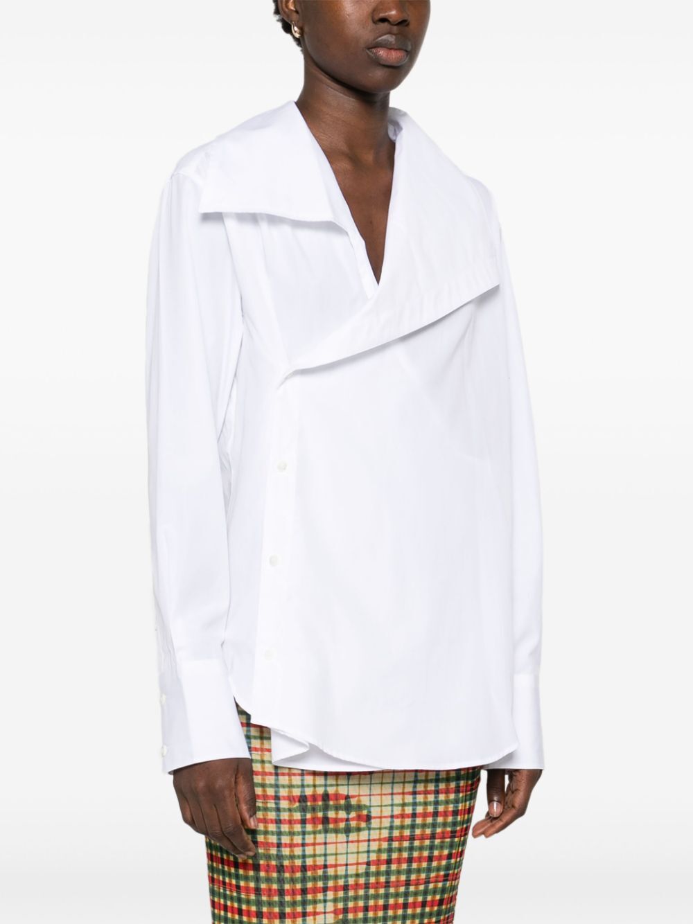 JW ANDERSON-OVERSIZED COLLAR SHIRT-