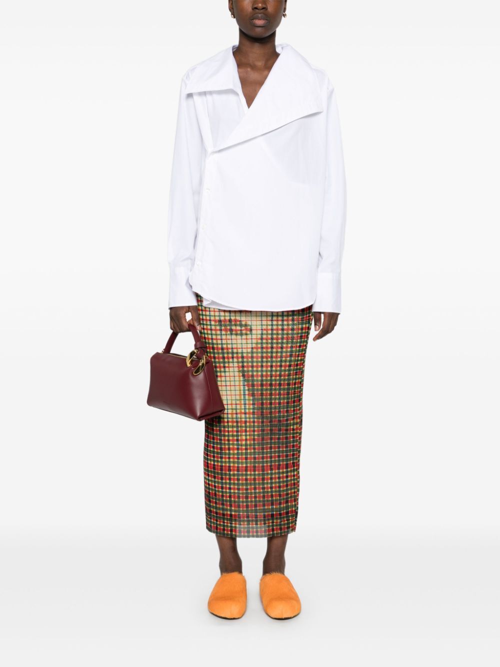 JW ANDERSON-OVERSIZED COLLAR SHIRT-