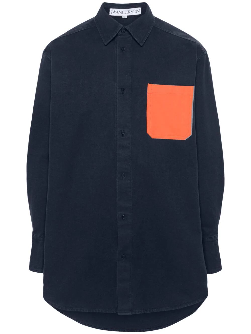 JW ANDERSON-OVERSIZED CONTRAST POCKET SHIRT-SH0310 PG1476 888