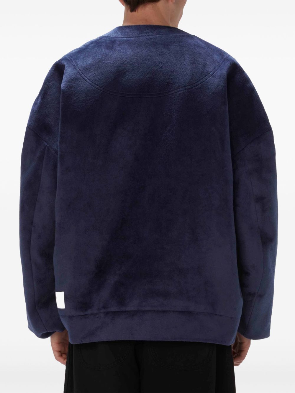 JW ANDERSON-OVERSIZED V-NECK CARDIGAN-