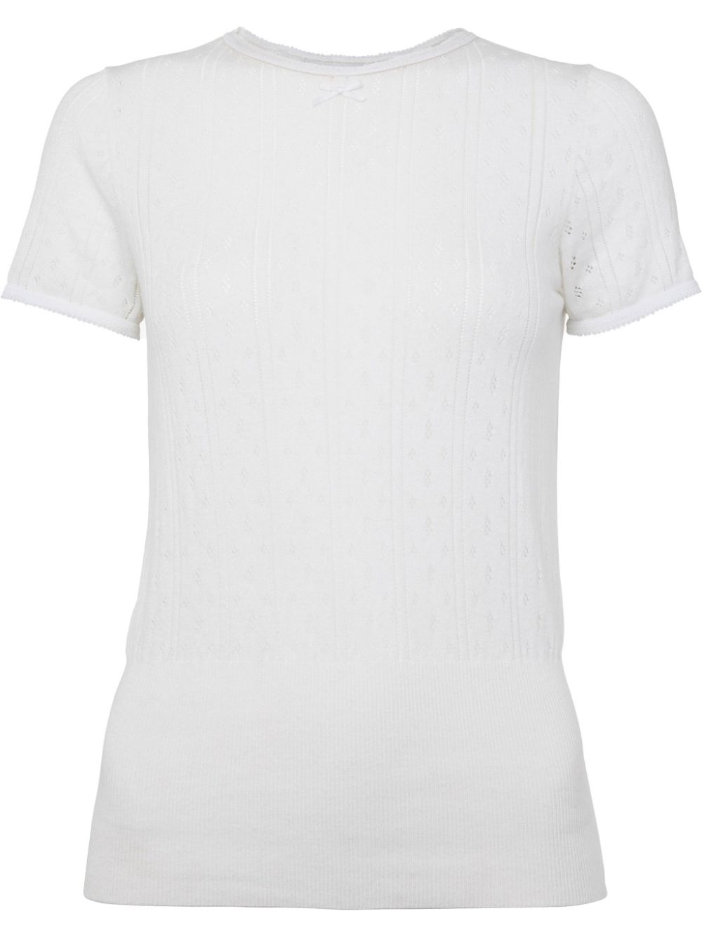 JW ANDERSON-POINTELLE CAP SLEEVE TOP-