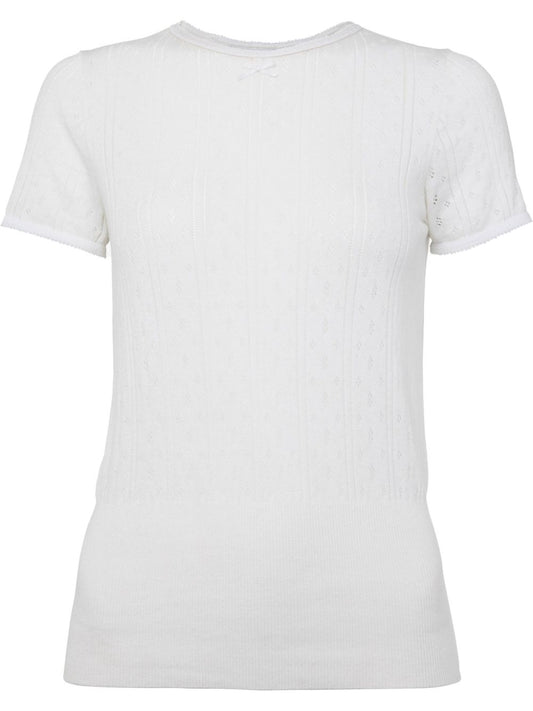 JW ANDERSON-POINTELLE CAP SLEEVE TOP-