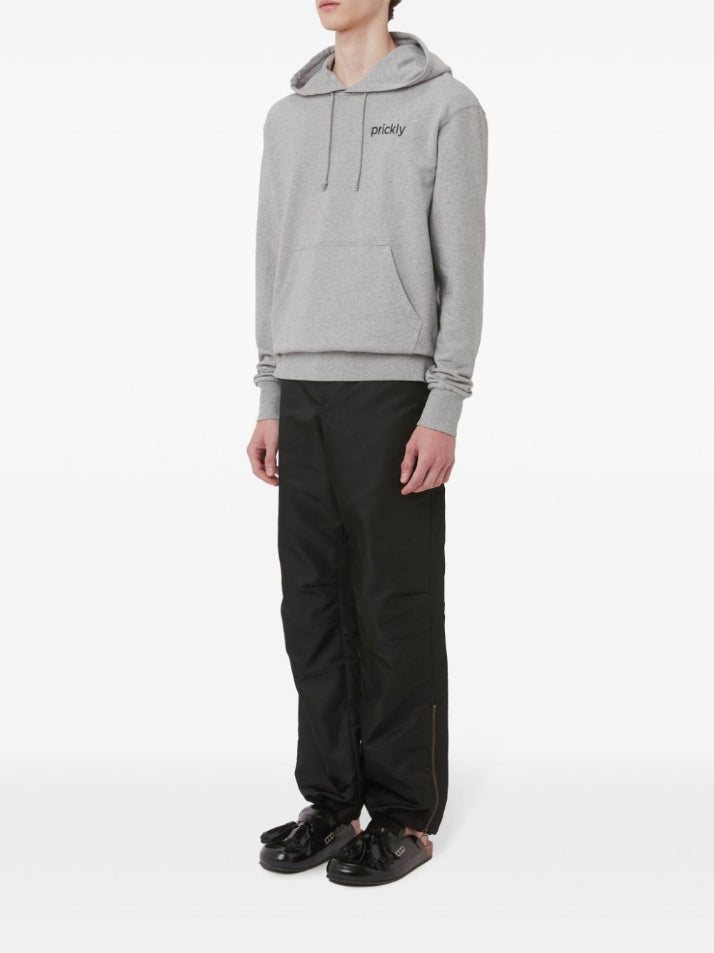 JW ANDERSON-PRICKLY BACK PRINT HOODIE-