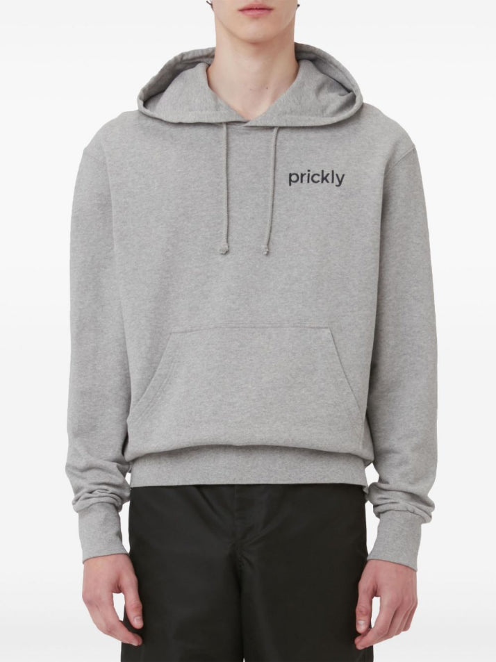 JW ANDERSON-PRICKLY BACK PRINT HOODIE-