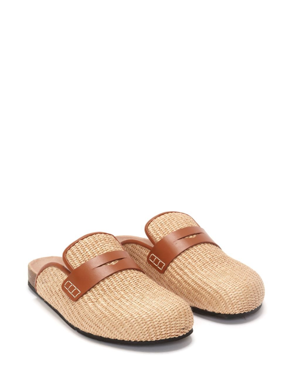 JW ANDERSON-RAFFIA LOAFER-