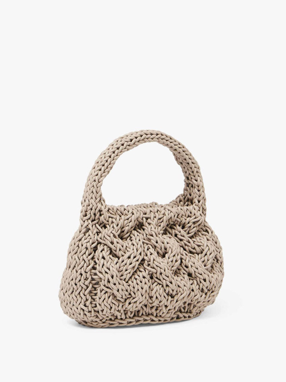 JW ANDERSON-SMALL CABLE KNIT BAG-