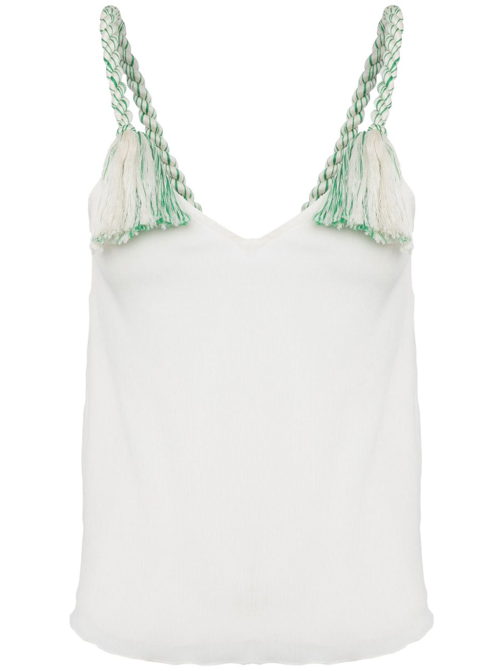 JW ANDERSON-TASSEL STRAP CAMISOLE-