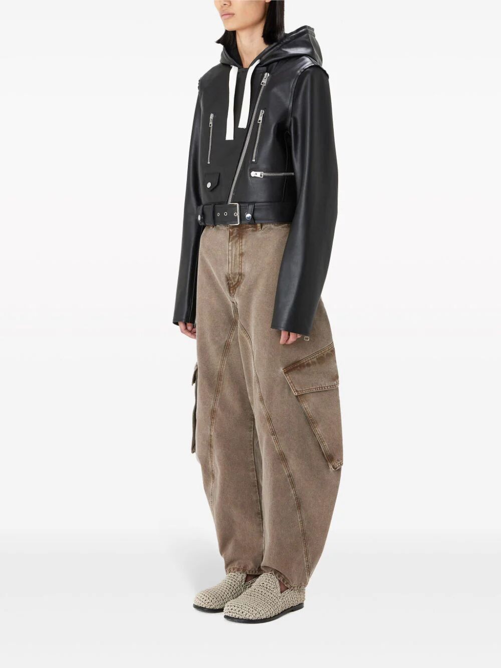 JW ANDERSON-TWISTED CARGO TROUSERS-TR0346 PG1476 575