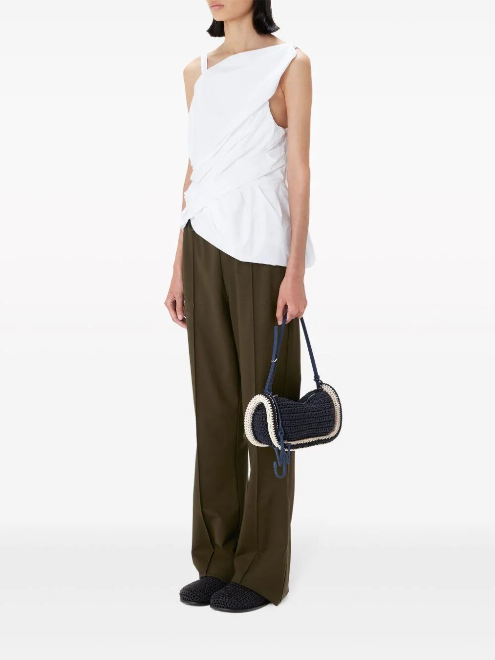 JW ANDERSON-TWISTED DRAPE TOP-TP0328 PG1090 1