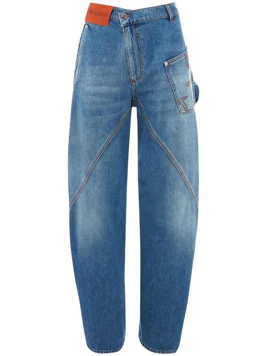 JW ANDERSON-TWISTED WORKWEAR JEANS-