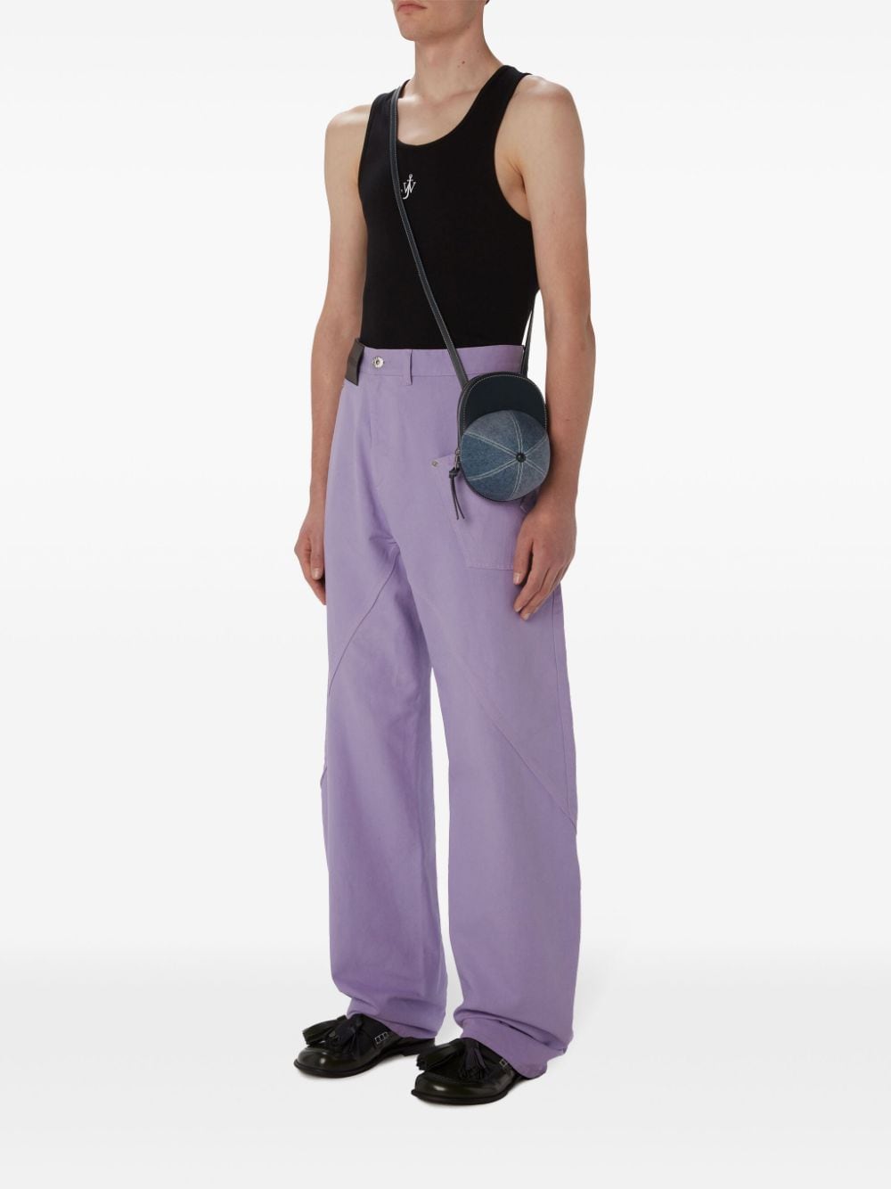 JW ANDERSON-TWISTED WORKWEAR TROUSERS-