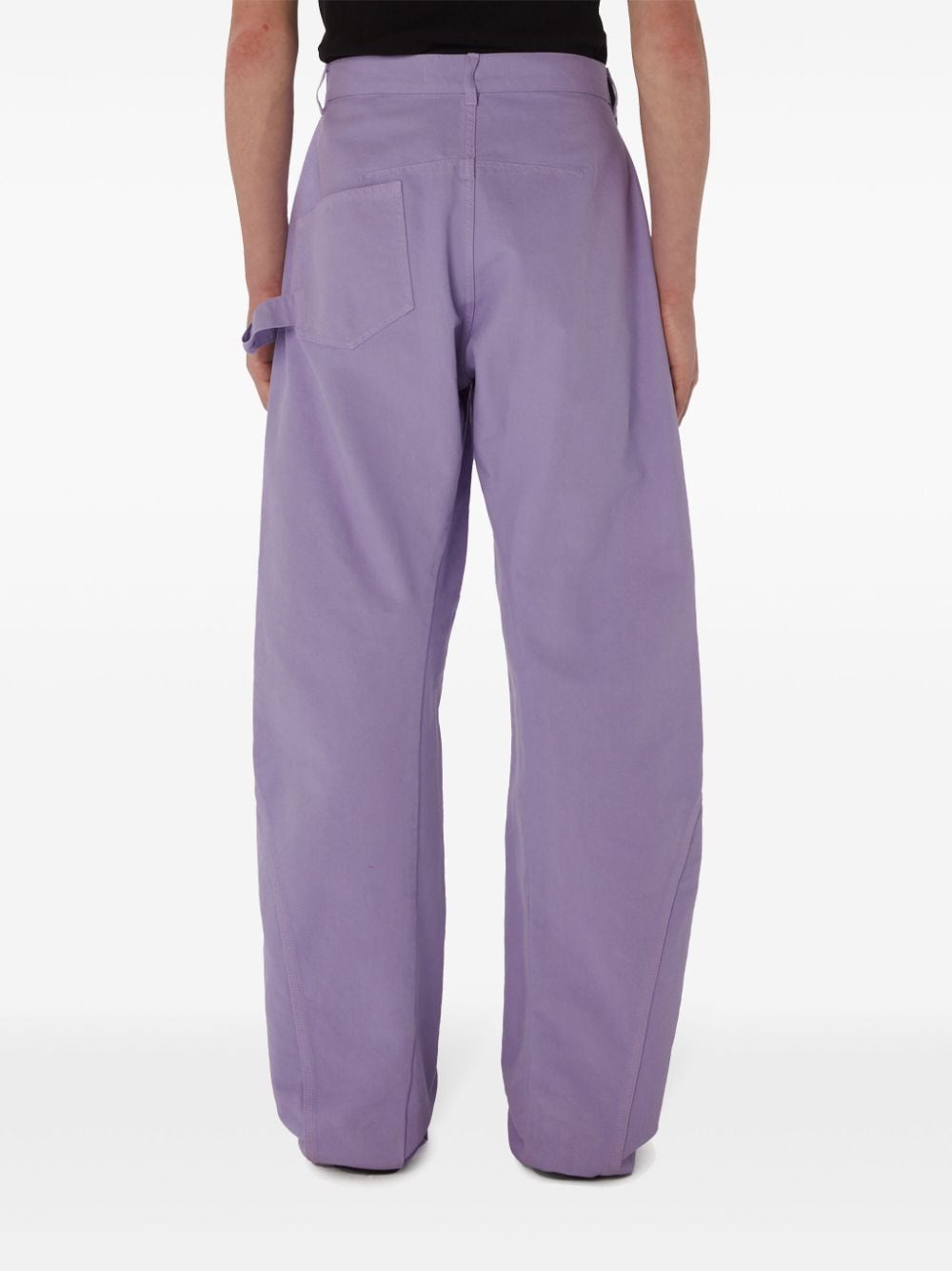 JW ANDERSON-TWISTED WORKWEAR TROUSERS-