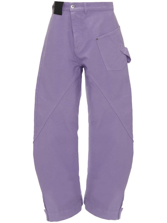 JW ANDERSON-TWISTED WORKWEAR TROUSERS-