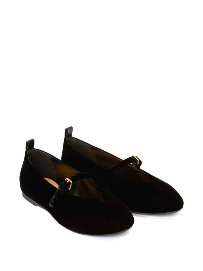 JW ANDERSON-VELVET BALLERINA-