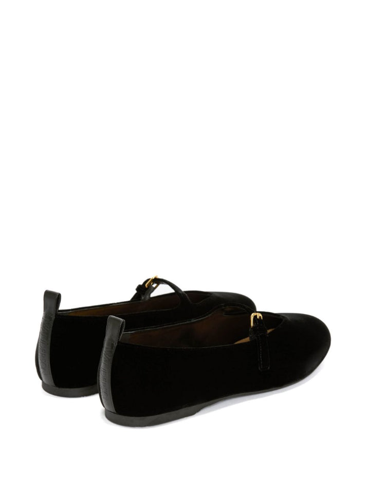 JW ANDERSON-VELVET BALLERINA-