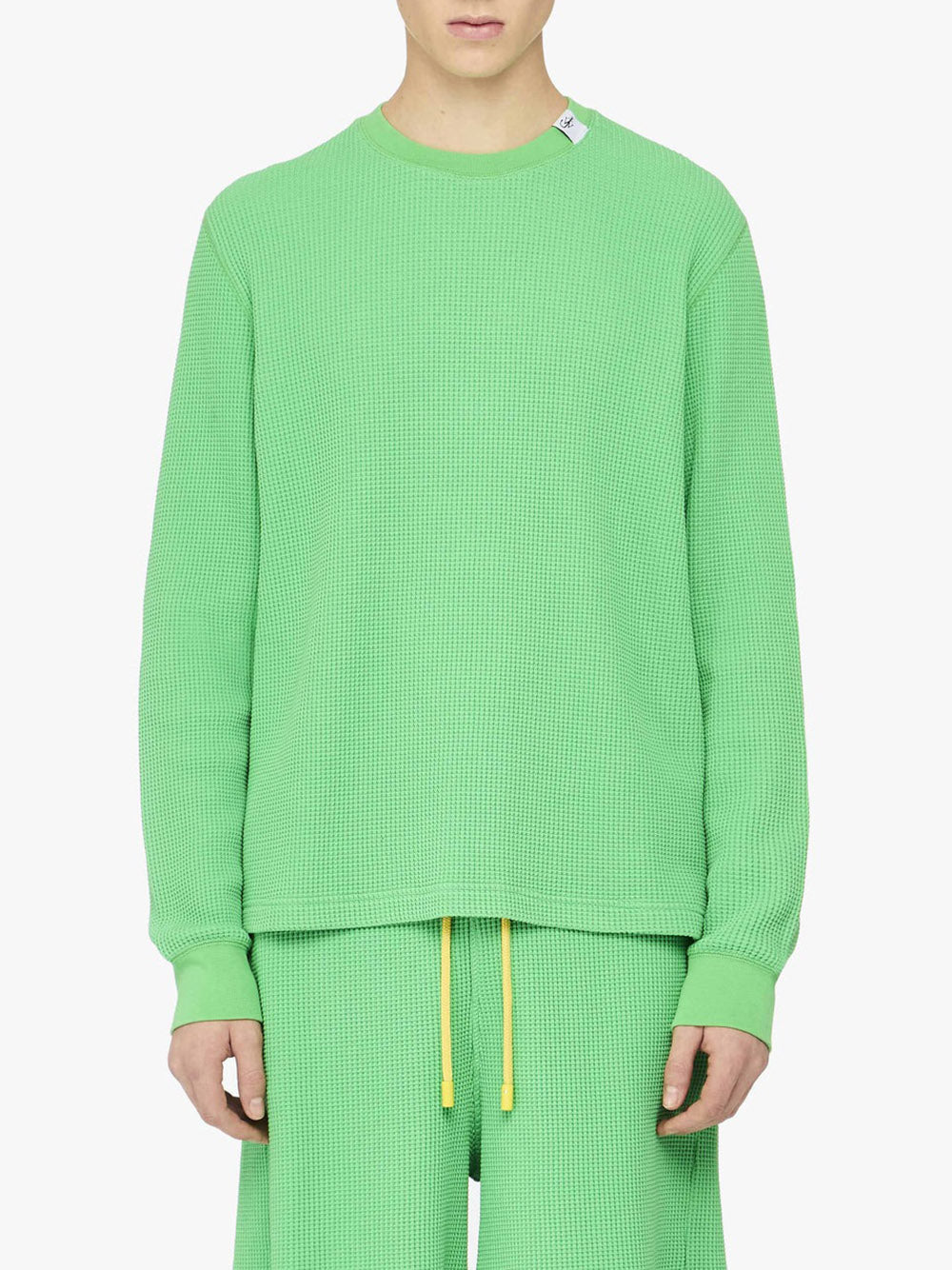 JW ANDERSON-WAFFLE SWEATSHIRT-