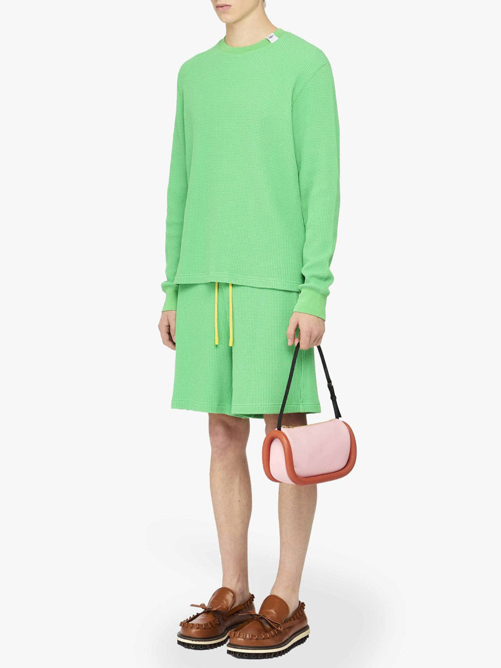 JW ANDERSON-WAFFLE SWEATSHIRT-