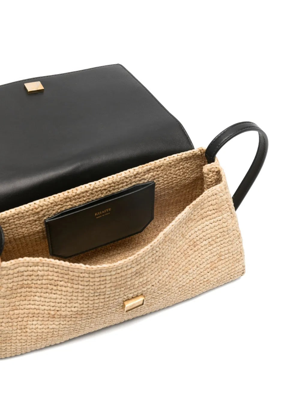 KHAITE-AUDREY RAFFIA CROSSBODY-