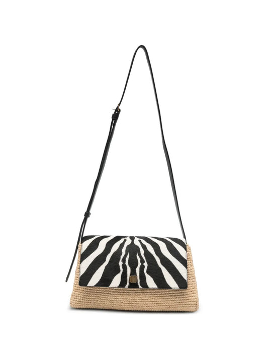 KHAITE-AUDREY RAFFIA CROSSBODY-