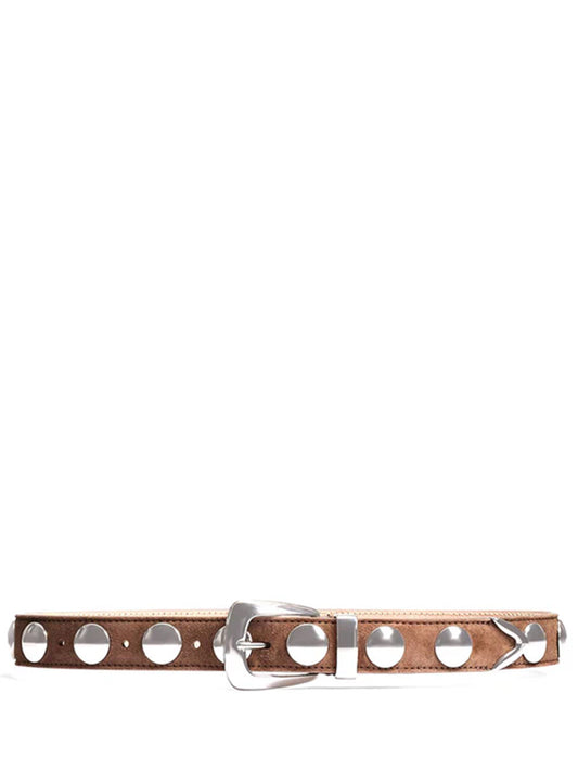 KHAITE-BENNY BELT WITH STUDS-