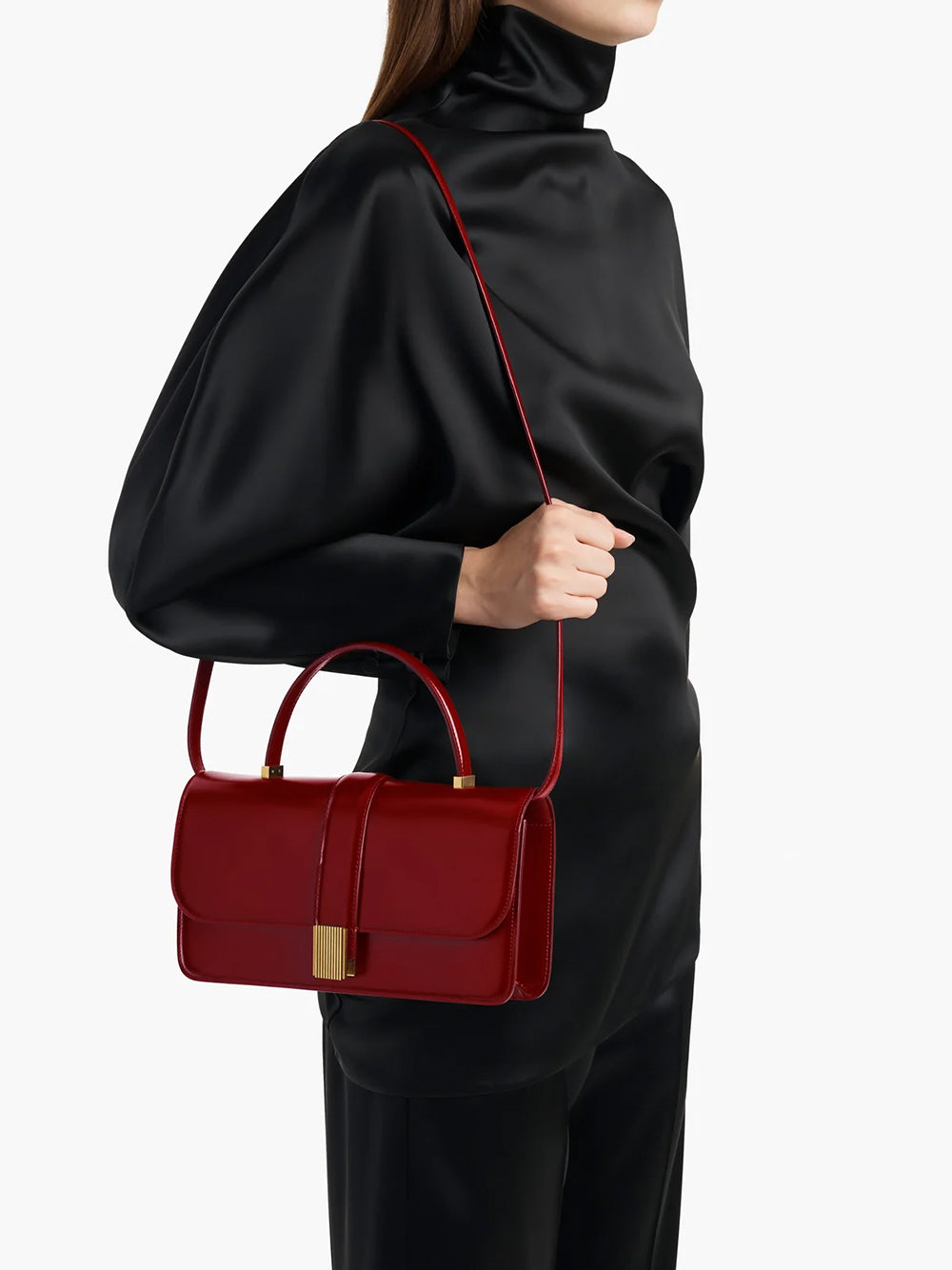 KHAITE-BLAKE TOP HANDLE-
