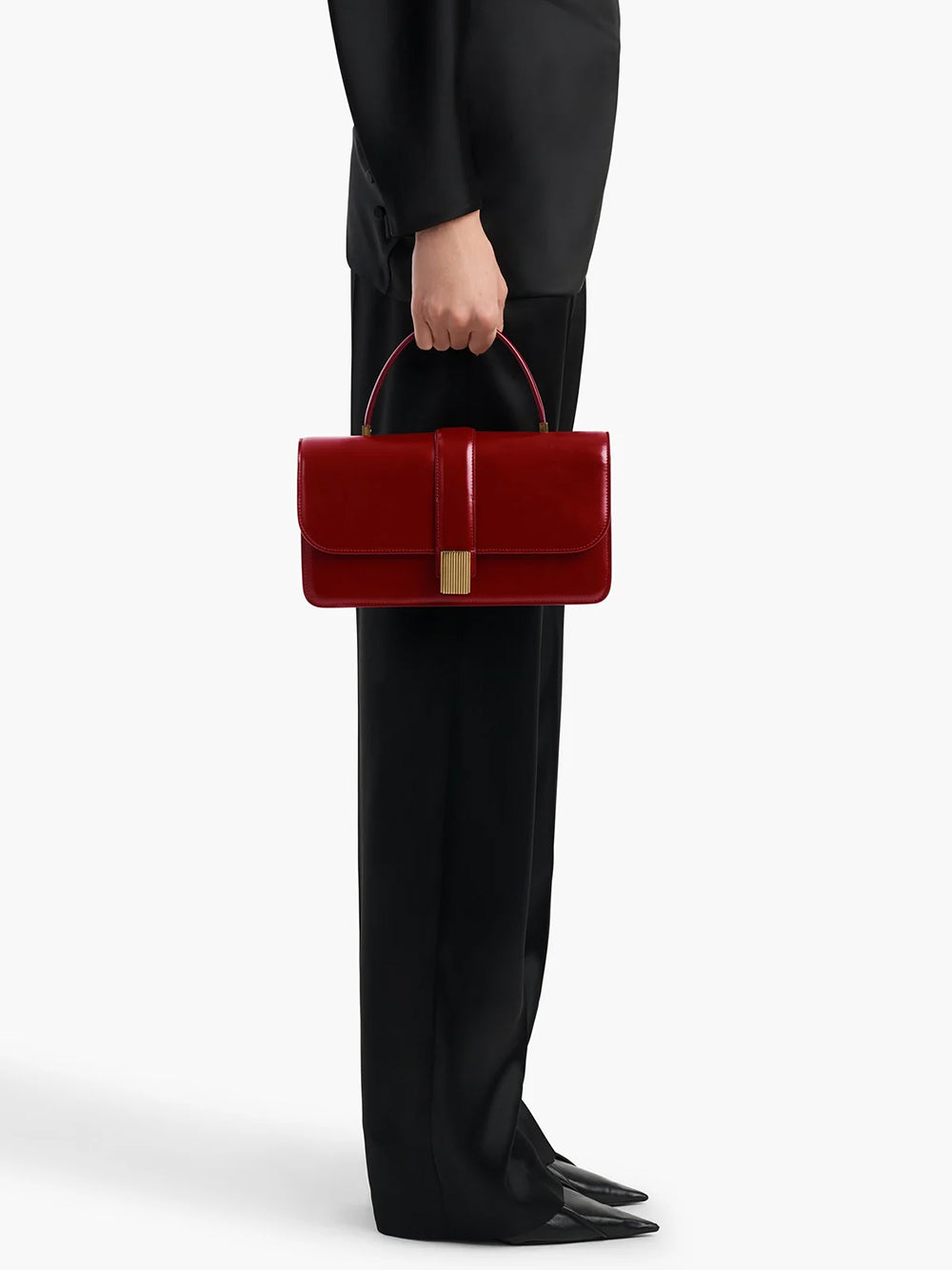 KHAITE-BLAKE TOP HANDLE-