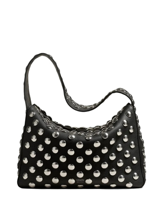 KHAITE-ELENA SHOULDER BAG W/ SILVER STUDS-