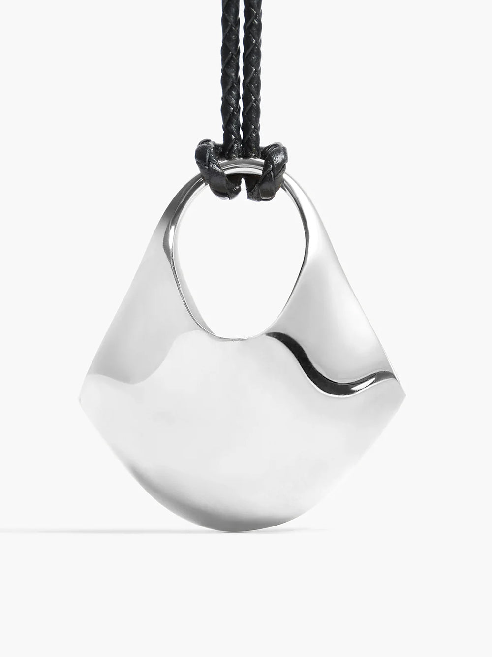 KHAITE-LOTUS MEDIUM PENDANT - SILVER-