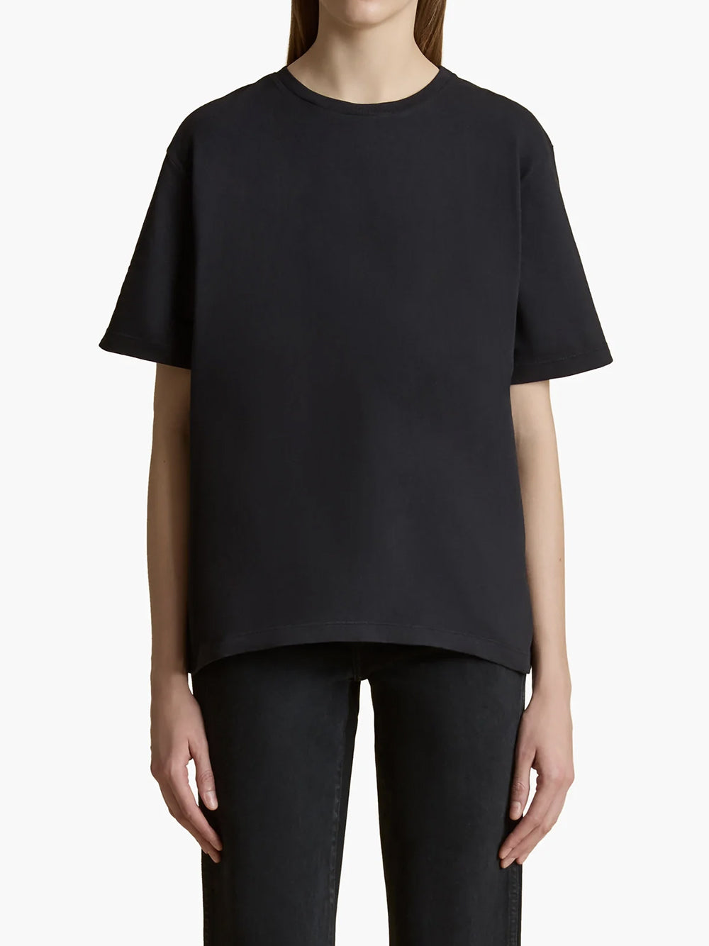 KHAITE-MAE SHORT SLEEVE TEE SHIRT-