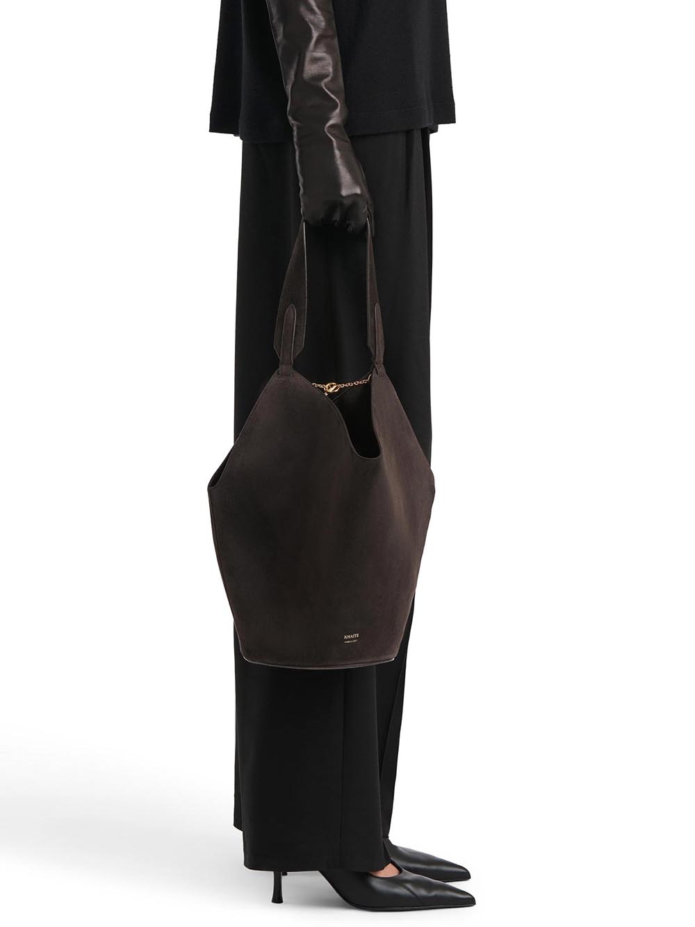 KHAITE-Small Lotus Tote-