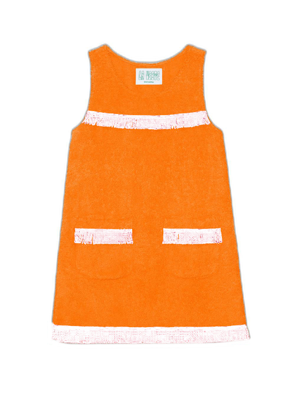 LA VESTE-FRINGES MINI TOWEL-