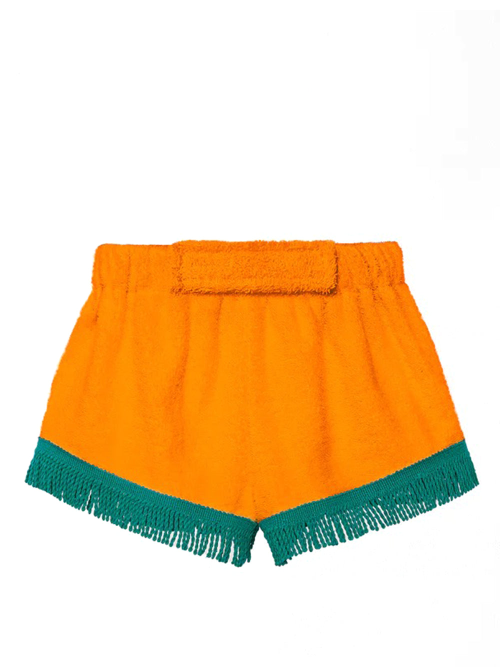 LA VESTE-WILD SUMMER PANTS-WILD SUMMER PANTS ORANGE AND GREEN