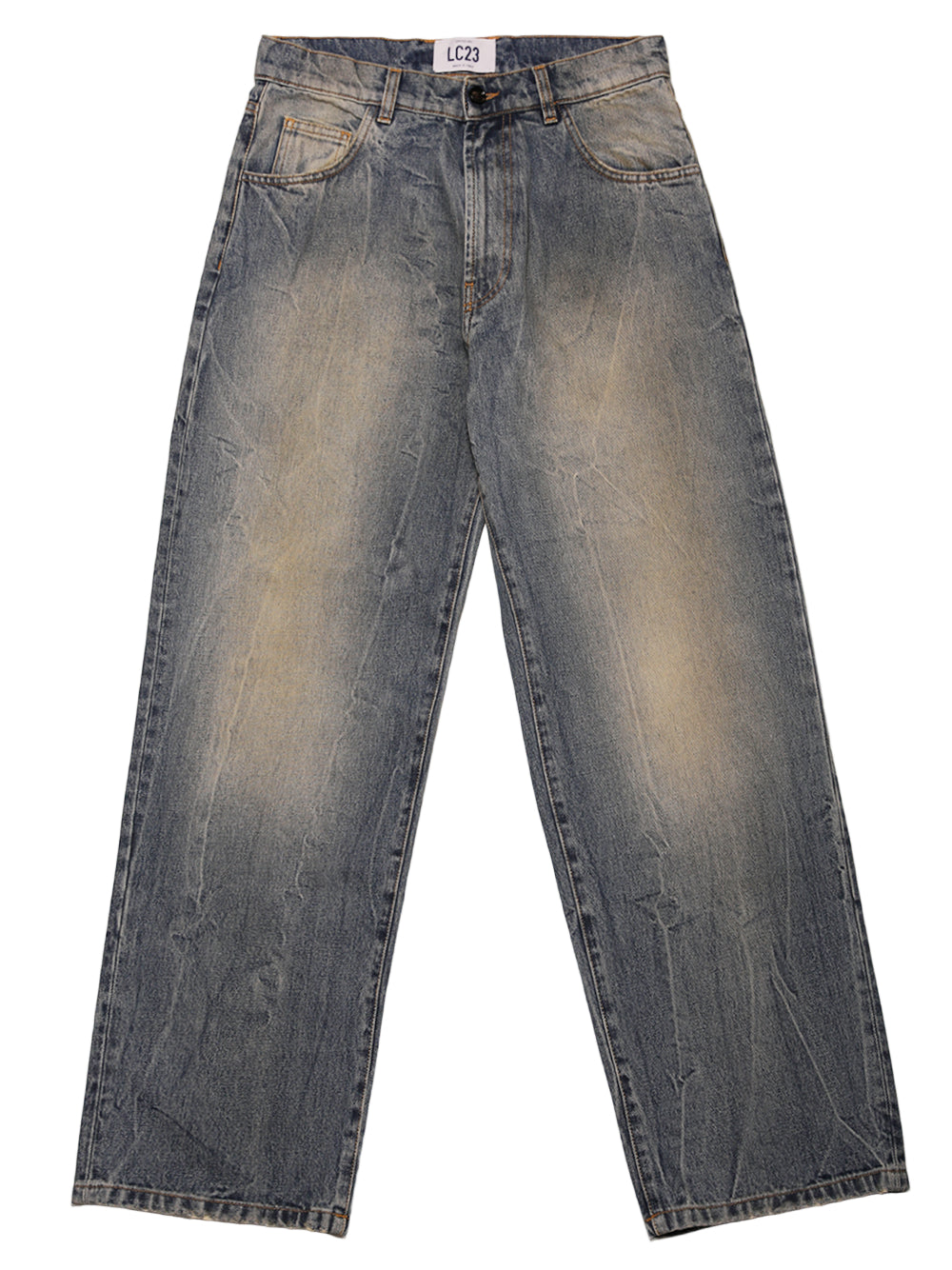 LC23-5 POCKETS DENIM TROUSERS-