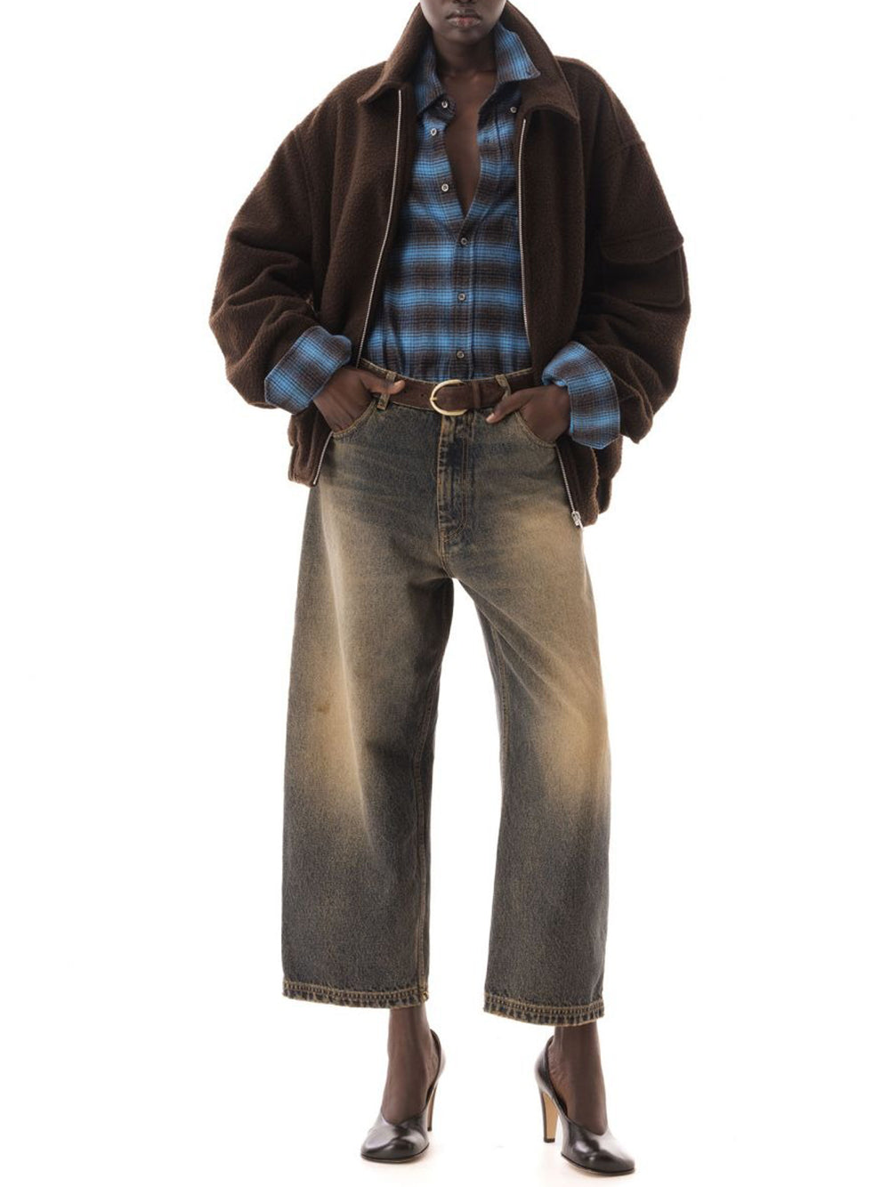 LC23-CASENTINO HERRINGTONE JACKET-