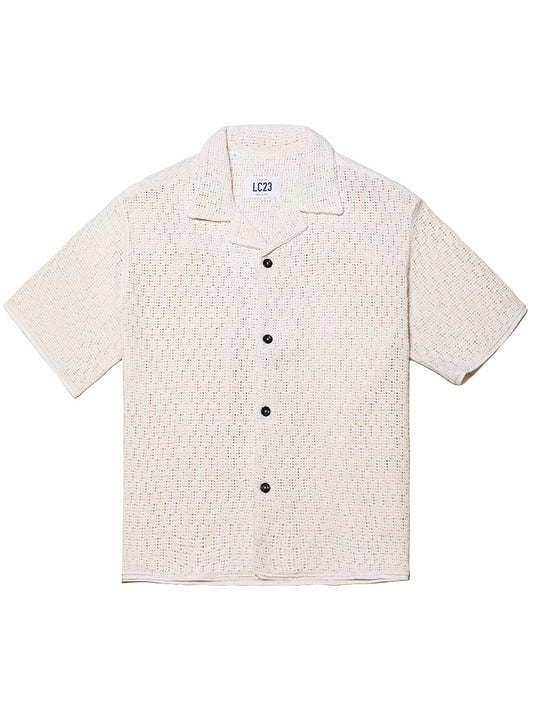 LC23-CROCHET SHIRT-