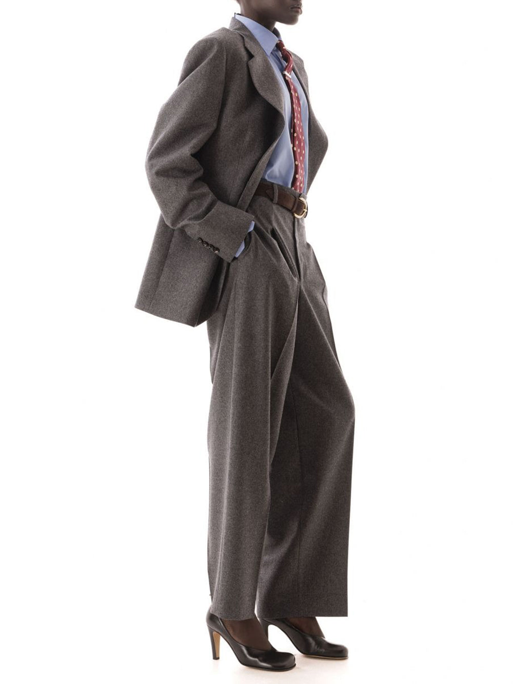 LC23-DARK GREY BLAZER-