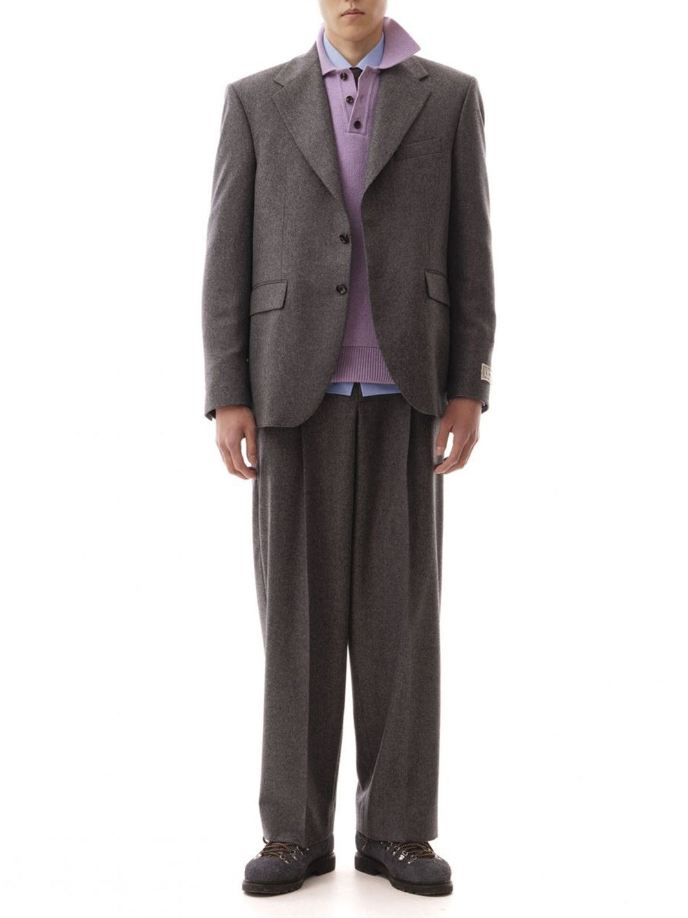 LC23-DARK GREY BLAZER-