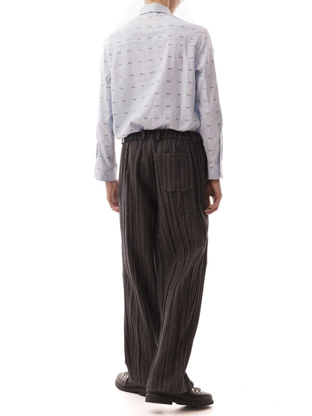 LC23-EMBROIDERED DOGS SHIRT-