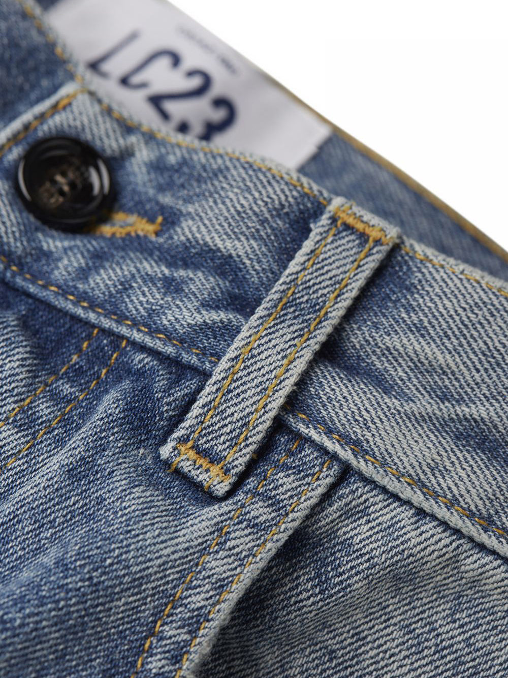 LC23-FLARE DENIM TROUSERS-