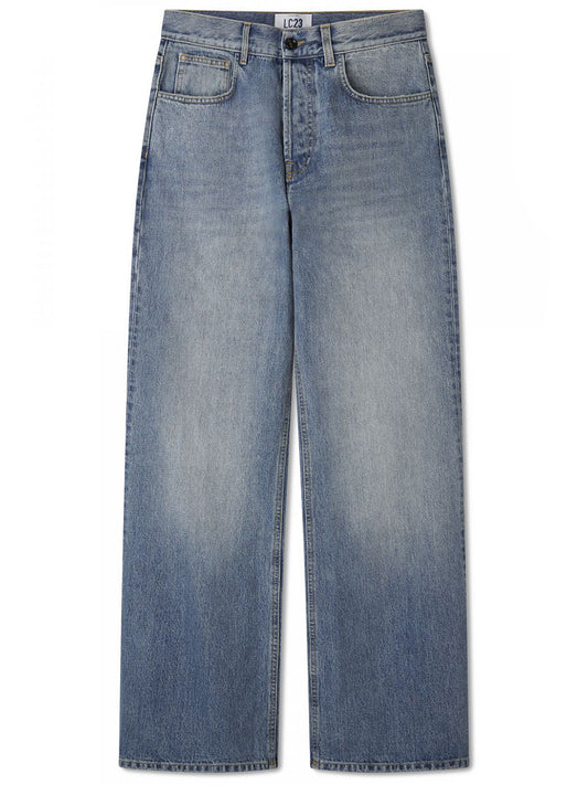LC23-FLARE DENIM TROUSERS-