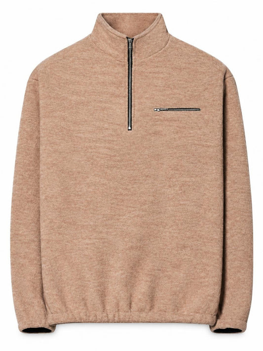 LC23-HALF ZIP SWEATER-