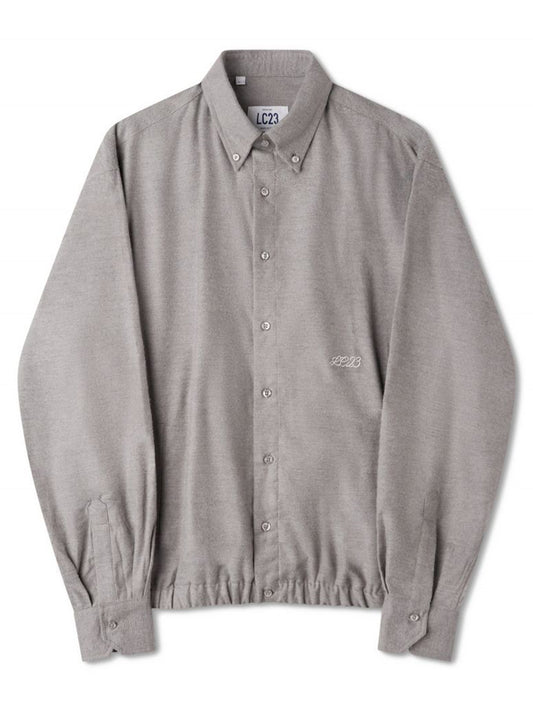 MELANGE FLANNEL SHIRT