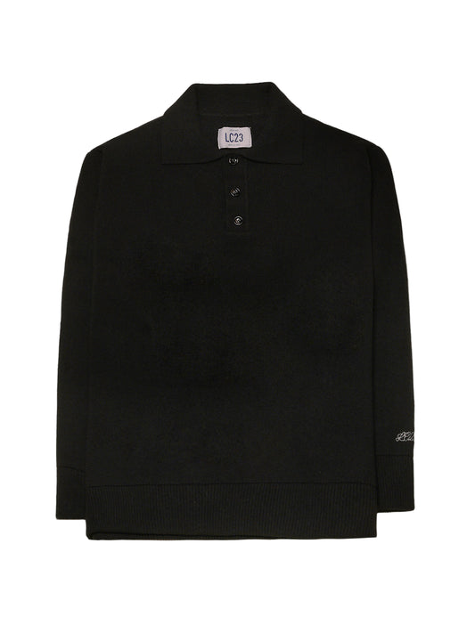 LC23-POLO SWEATER-
