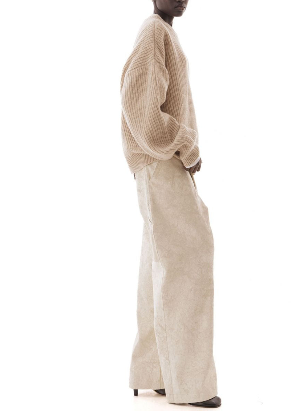 LC23-RIB STITCH SWEATER-