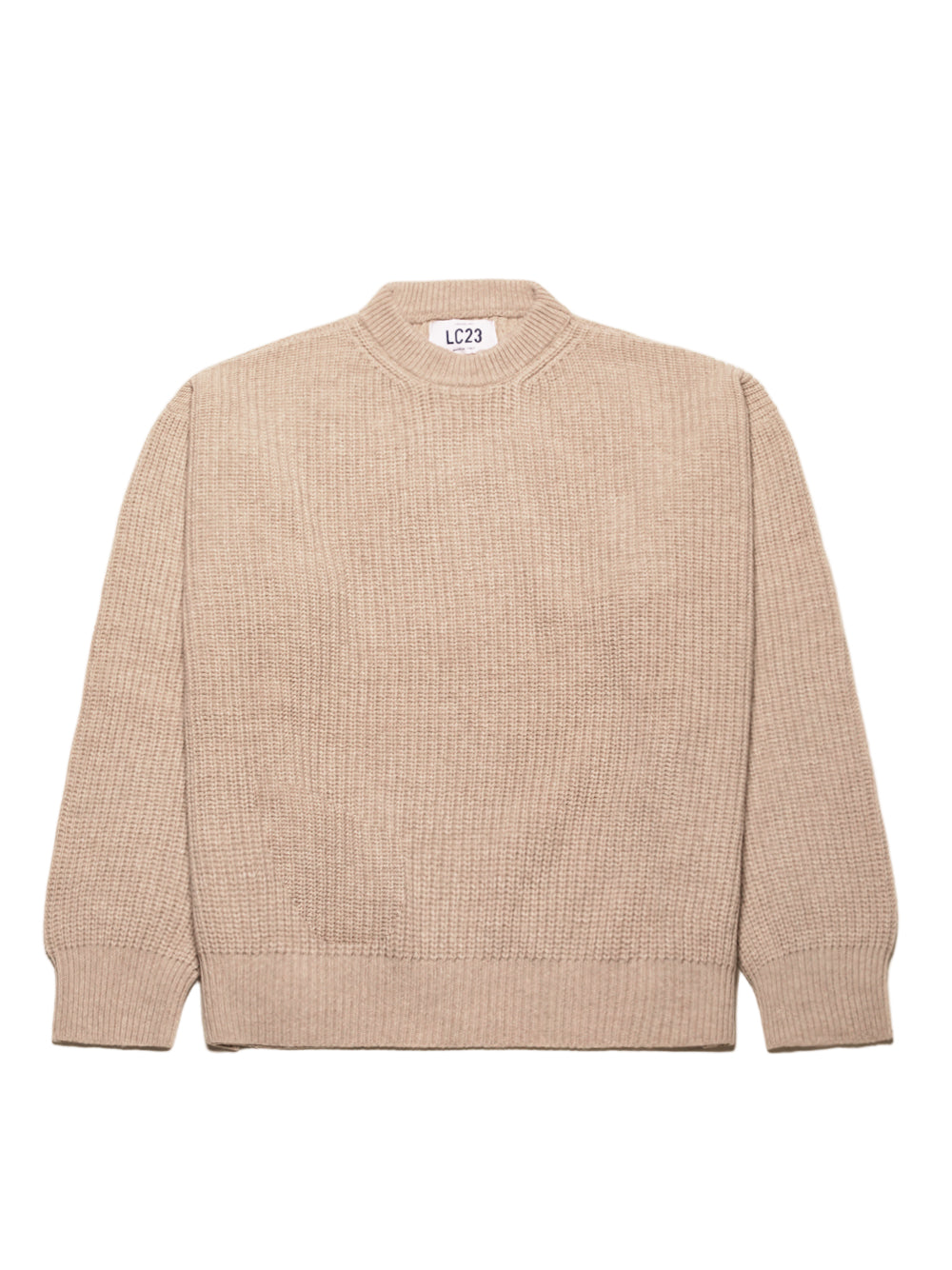 LC23-RIB STITCH SWEATER-